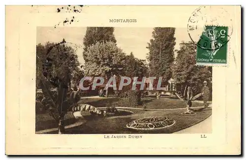 Cartes postales Montargis Le Jardin Durzy