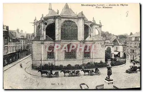 Cartes postales Montargis (Loiret) Abside de l'Eglise