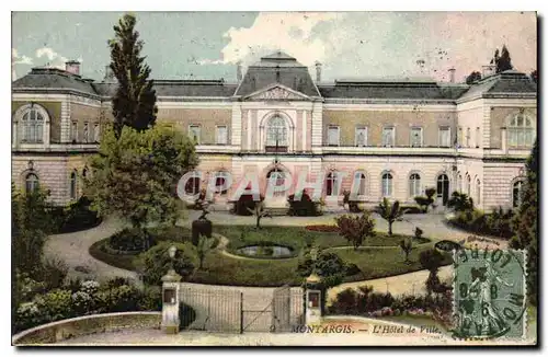 Cartes postales Montargis L'Hotel de Ville