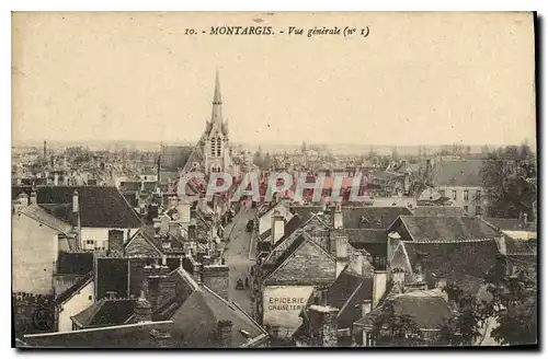 Cartes postales Montargis Vue Generale