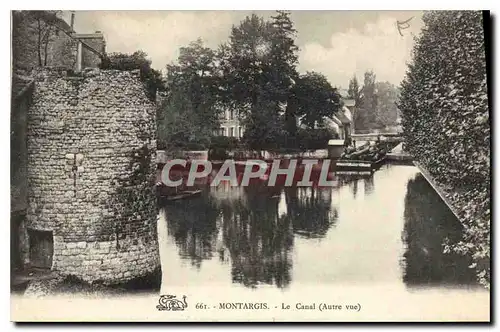 Cartes postales Montargis Le Canal (Autre vue)