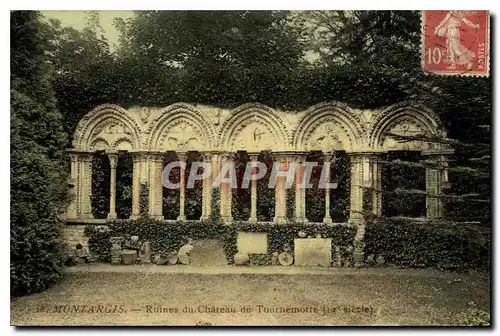 Cartes postales Montargis Ruines du Chateau de Tournemotte