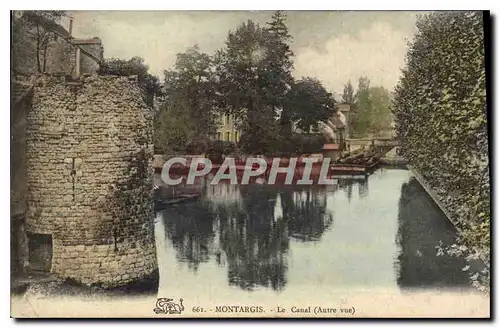Cartes postales Montargis Le Canal (Autre vue)