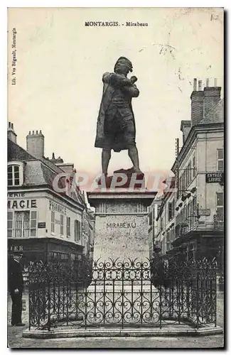 Cartes postales Montargis Mirabeau