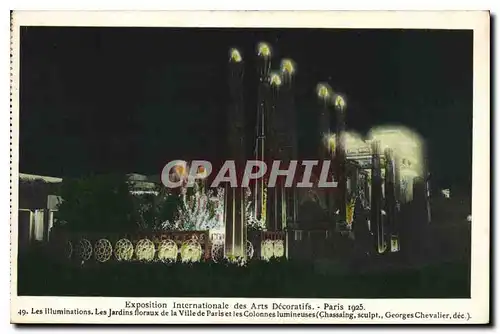 Cartes postales Paris Exposition Internationnale des Arts D�coratifs