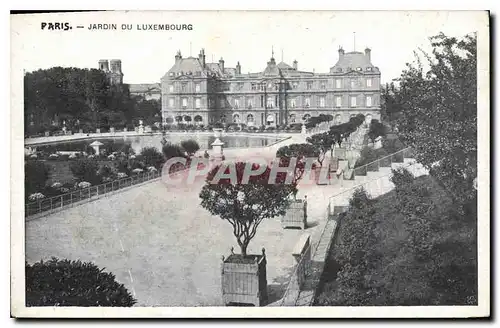 Cartes postales Paris Jardin de Luxembourg