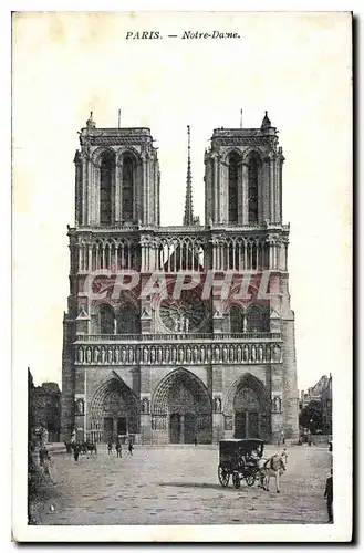 Cartes postales Paris Notre Dame