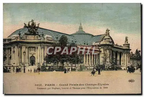 Cartes postales Paris Grand Palais des Champs Elisees