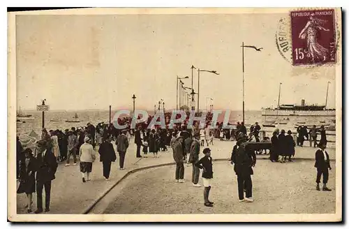 Ansichtskarte AK La Douce France Arcachon La Jetee Promenade