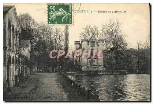 Cartes postales Chantilly Etangs de Commelles