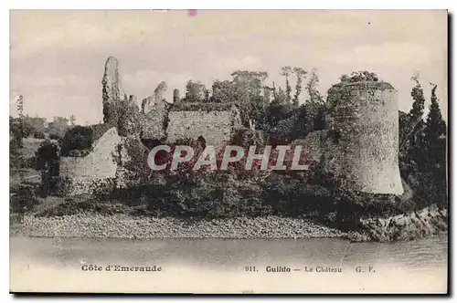 Cartes postales Cote d'Emeraude Guildo Le Chateau