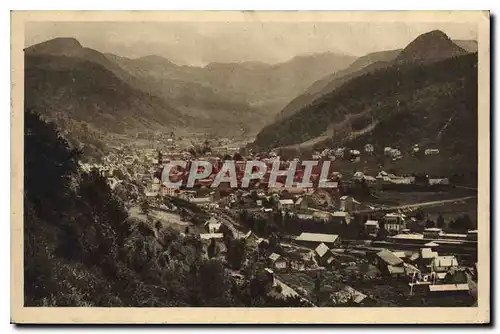 Cartes postales Le Mont Dore P de D La Ville et la Vallee de la Dordogne