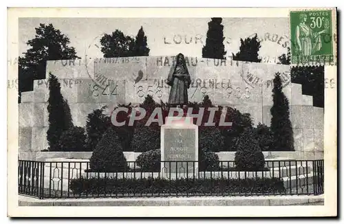 Ansichtskarte AK Lourdes Monument a Ste Bernadette