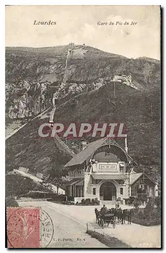 Cartes postales Lourdes Gare du Pic du Jer