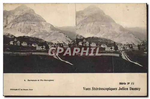 Cartes postales Gavarnie et Pic Secugnac