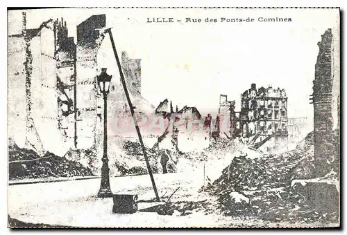 Cartes postales Lille Rue des Ponts de Comines