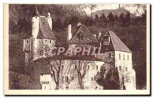 Cartes postales Annecy Chateau de Menthon Cote Nord