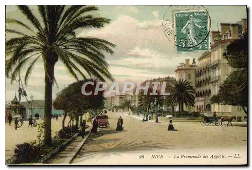 Cartes postales Nice la promenade des Anglais