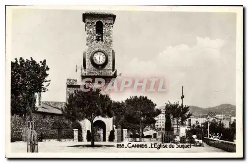 Cartes postales Cannes l'eglise du Suquet