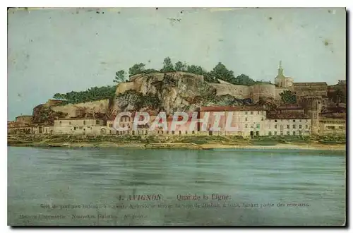 Cartes postales Avignon Quai de la Ligne