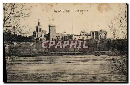 Cartes postales Avignon vue generale