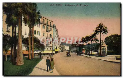 Cartes postales Nice L'Avenue de Verdun