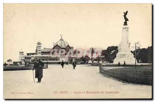 Ansichtskarte AK Nice Jetee et Monument du Centenaire