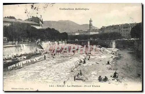 Cartes postales Nice Le Paillon Pont Vieux