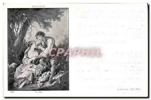 Cartes postales Boucher le Nid