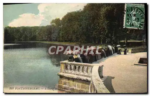 Cartes postales Fontainebleau l'Etang au Carpes