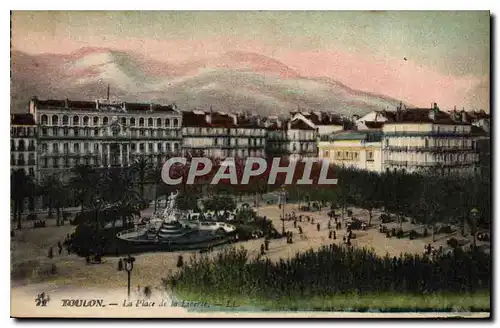 Cartes postales Toulon la place de la Liberte