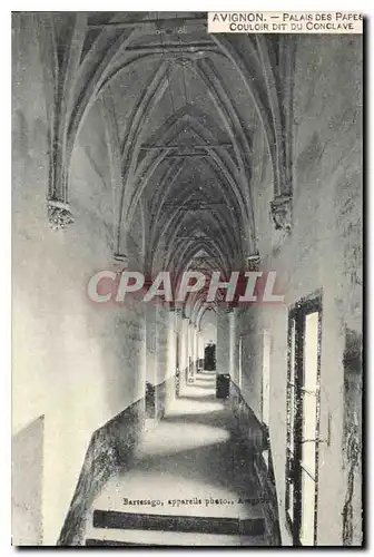 Cartes postales Avignon palais des Papes Couloir dit du Conclave
