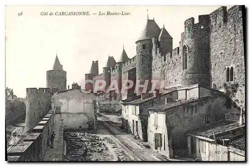 Ansichtskarte AK Cite de Carcassonne les Hautes Lices