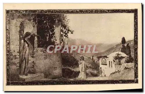 Cartes postales Hotellerie de la Saint Baume Saint Zacharie Var 1re Rencontre de Ste Marie Magdeleine evec le Ch