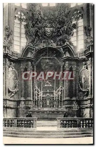 Ansichtskarte AK Basilique de St Maximin Var Moitre Autel en marbre du pays Ume en porphyre sculptee par Silvius