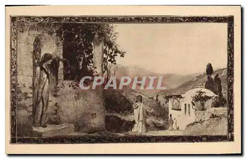 Cartes postales Hotellerie de la Saint Baume Saint Zacharie Var 1re Rencontre de Ste Marie Magdeleine evec le Ch