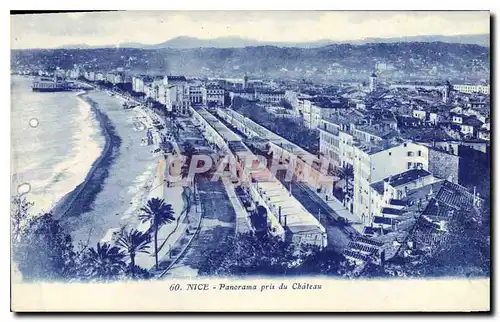 Cartes postales Nice panorama pris du chateau