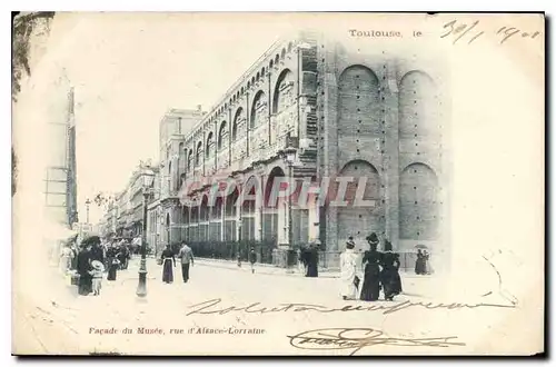 Ansichtskarte AK Toulouse facade du Musee rue d'Alsace Lorraine