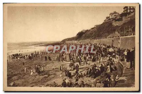 Cartes postales Granville la plage