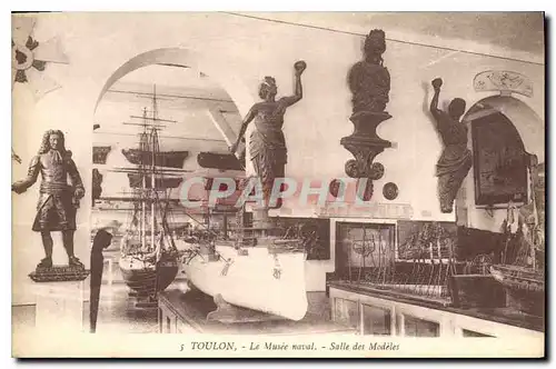 Cartes postales Toulon le Musee naval salle des Modeles