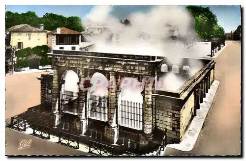 Cartes postales Dax fontaine d'eau chaude Temperature de l'eau