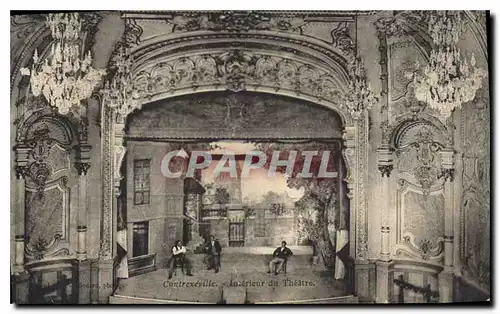 Ansichtskarte AK Contrexeville interieur du Theatre