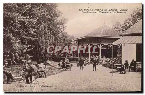 Ansichtskarte AK La Roche Posay les Bains Vienne etablissement Thermal la Buvette