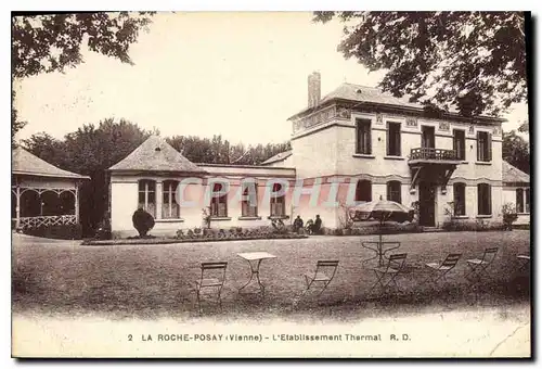 Cartes postales La Roche Posay Vienne l'Etablissement Thermal
