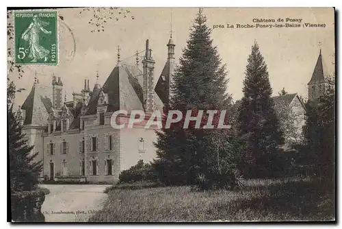 Cartes postales Chateau de Posay pres la Roche Posay les Bains Vienne