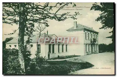 Cartes postales La Roche Posay les Bains Vienne L'Etablissement Thermal