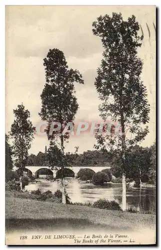 Ansichtskarte AK En de Limoges Les bords de la Vienne