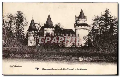 Cartes postales Coussac Bonneval Hte Vienne Le Chateau