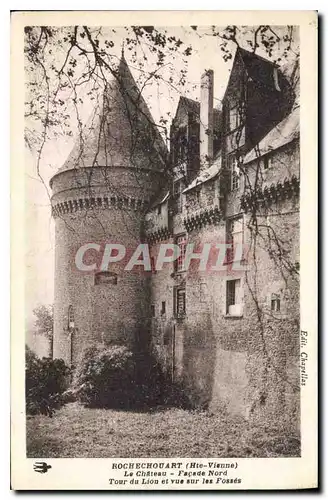 Cartes postales Rochechouart Hte Vienne Le Chateau Tour du Lion