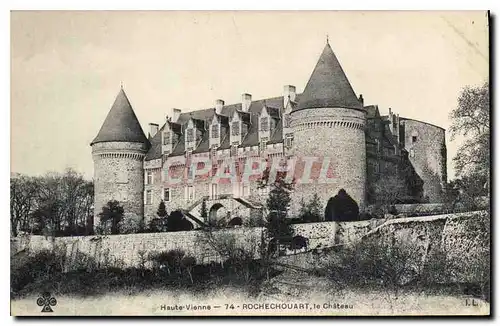 Cartes postales Hte Vienne Rochechouart le Chateau